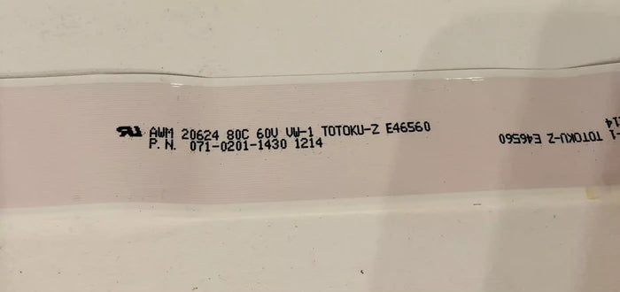 071-0201-1430 LVDS LEAD SONY KDL-55HX753