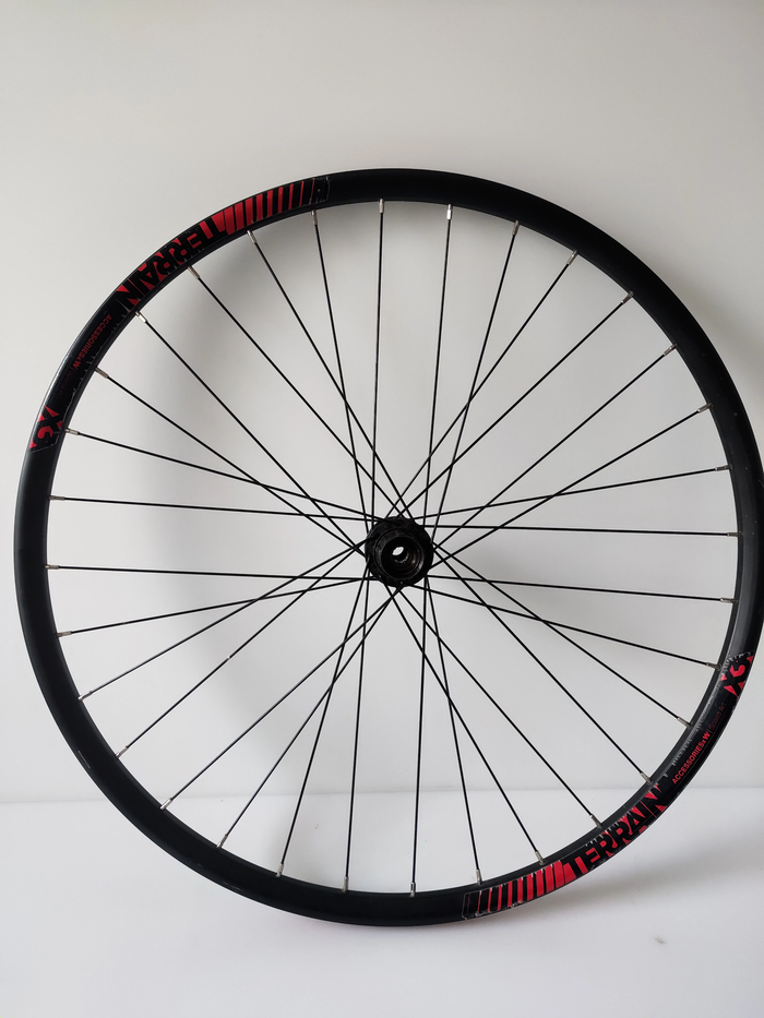 24"≈ (60cm) WHEEL RIM + Shimano Tourney FH-TX505 , 32 SPOKES
