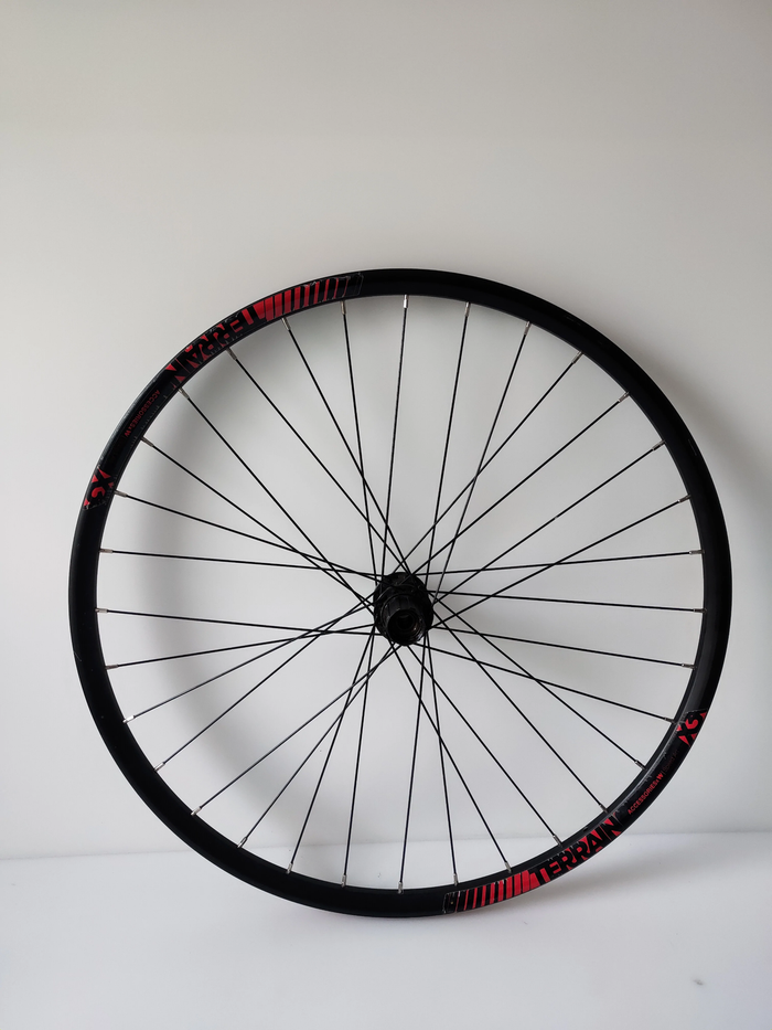 24"≈ (60cm) WHEEL RIM + Shimano Tourney FH-TX505 , 32 SPOKES