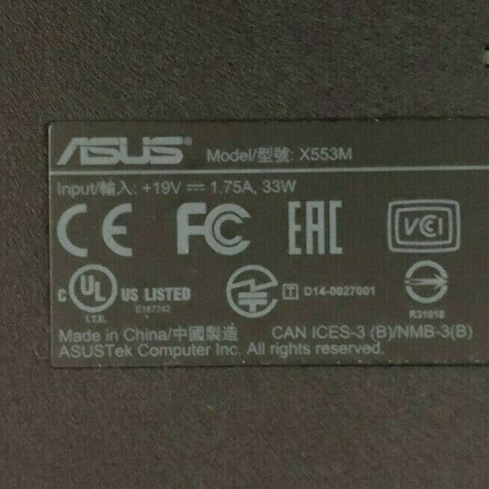 Asus X553M bottom case 13N0-RLA0521