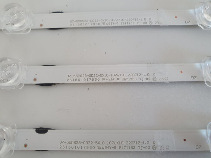 Backlight 07-55PS23-0D22-5X10-1076X10-220712-1.0 K Philips 55PUS8108/12
