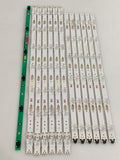 BACKLIGHT – 6 LONG 6 SHORT STRIPS SAMSUNG UE50KU6072U