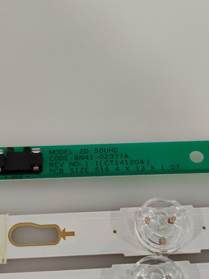 BACKLIGHT – 6 LONG 6 SHORT STRIPS SAMSUNG UE50KU6072U