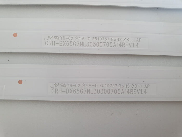 Backlights CRH-BX65G7NL30300705A14REV1.4 CRH-BX65G7NR30300605A14REV1.4 CHiQ U65G7LX