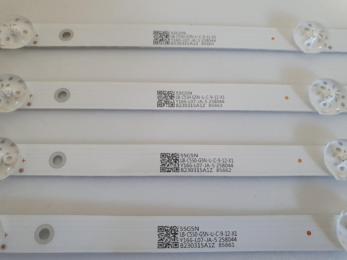 Backlights CRH-ZG55M8T30300904B9REV1.2 LB-C550-G5N-U-C-9-12-X1 CHiQ U55G7LX