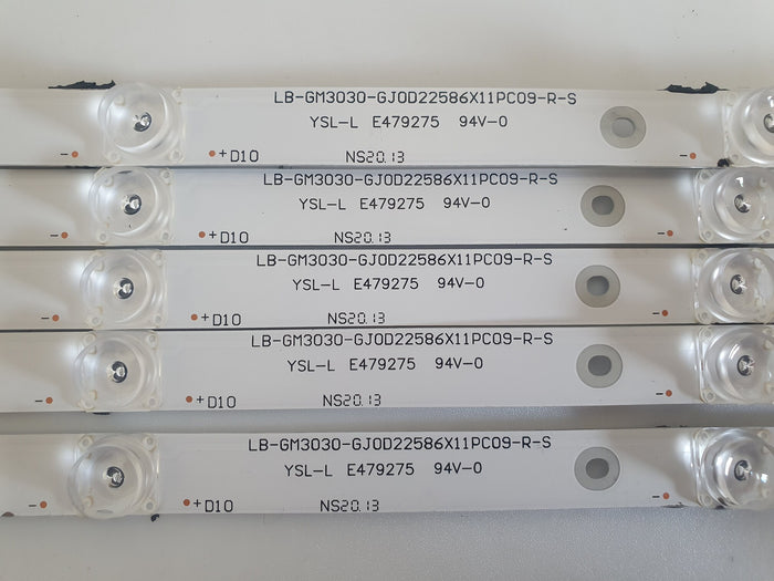 Backlights LB-GM3030-GJ0D22586X11PC09-L-S LB-GM3030-GJ0D22586X11PC09-R-S PHILIPS 58PUS7304/12
