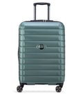 Delsey Shadow 5.0 - 66 cm Expandable Trolley Case - Green