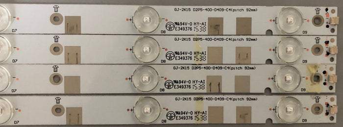 GJ-2K15 D2P5-400-D409-C4 LEDS FOR PHILIPS 40PFT4200/12