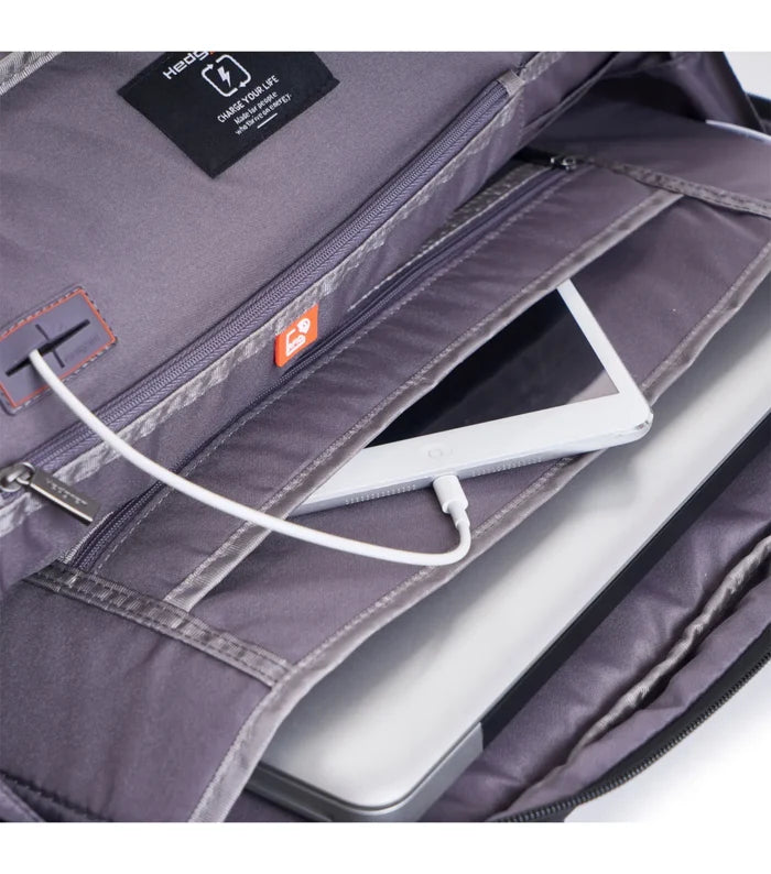 Hedgren HITCH 3-Way Briefcase / Backpack with RFID - Fits 15’’ Laptop - Camo Print