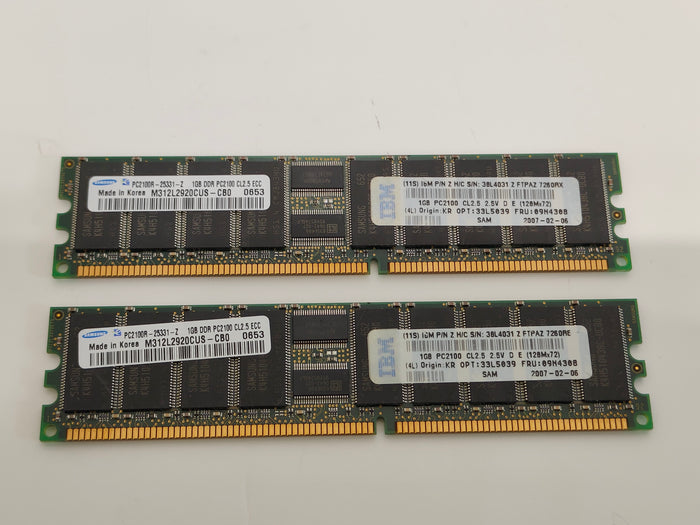 IBM eServer xSeries 335 - DDR – 1GB M312L2920CUS-CBO