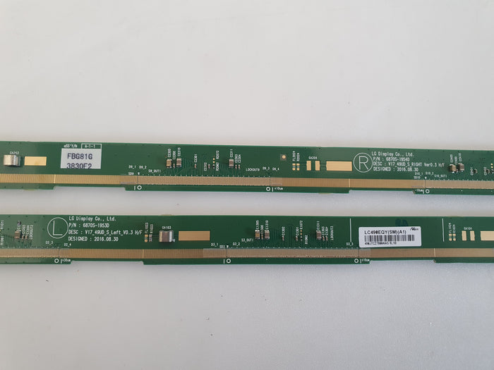 LCD Panels 6870S-1953D 6870S-1954D SONY KD-49XG8096