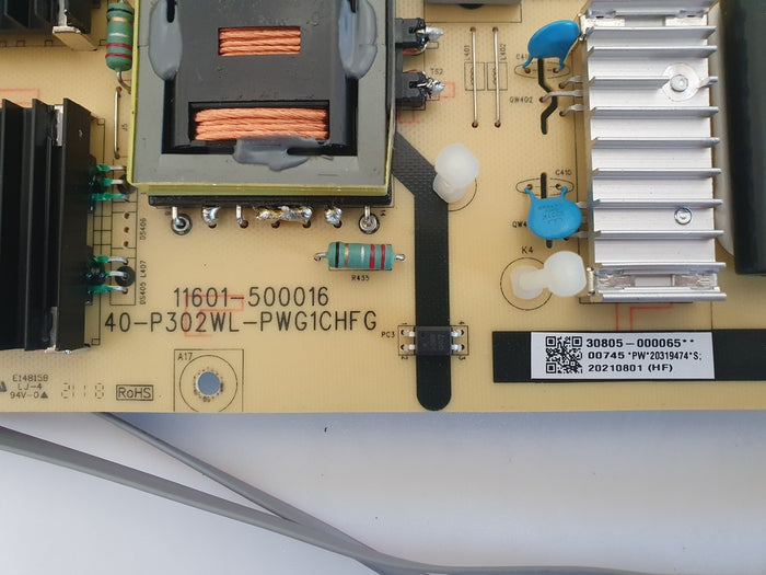 Power Supply 40-P302WL-PWG1CHFG TCL 55C822X1
