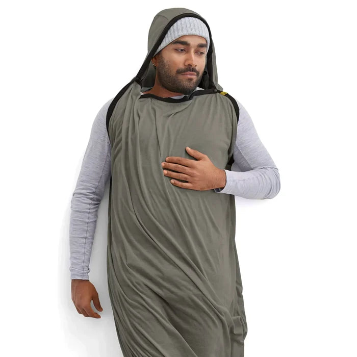 Sea To Summit Reactor Lightweight Sleeping Bag Liner (Long Size) - Grey