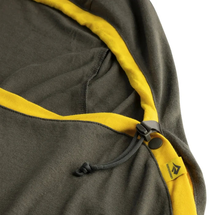 Sea To Summit Reactor Midweight Sleeping Bag Liner (Short Size) - Dark Grey