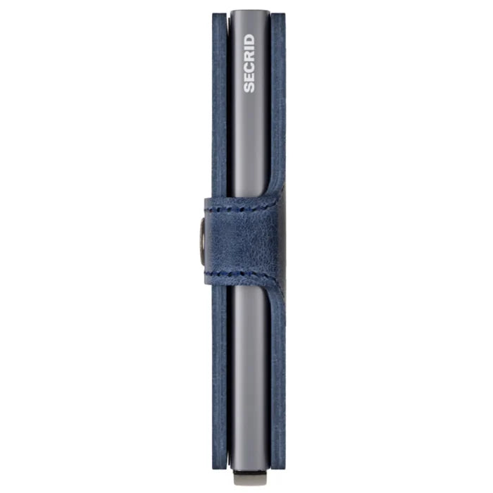 Secrid Miniwallet Compact RFID Wallet - Vintage Blue