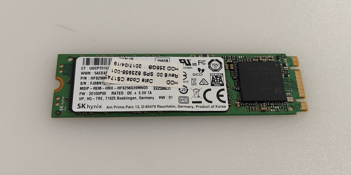 SSD – SK Hynix 911120-001 256 GB - Lenovo ThinkPad X1 Tablet 2nd Gen