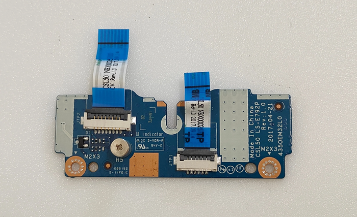 Touchpad buttons board - CSL50 LS-E792P Rev1.0 - HP Laptop 15-BW0XX