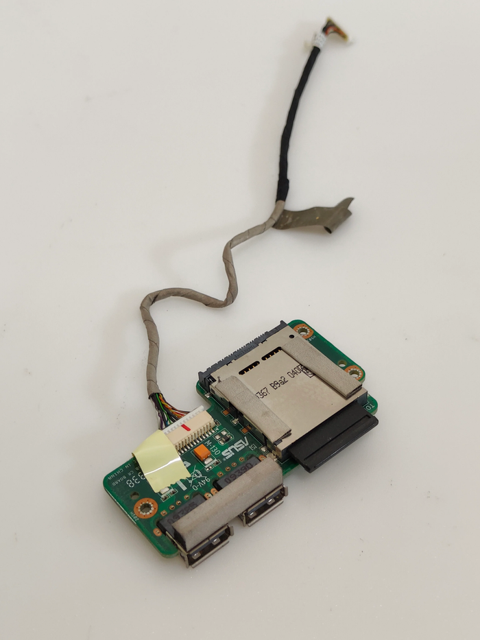 USB & Card reader Board - 60-NUPUS1000-B03 - ASUS K70IJ-TY015Y