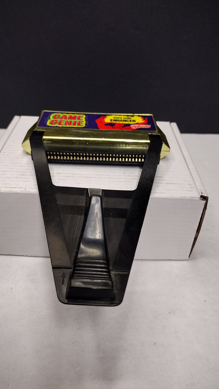 Vintage 1991 Lewis Galoob Nintendo NES Game Genie Cartridge with Codebook & Programming Manual