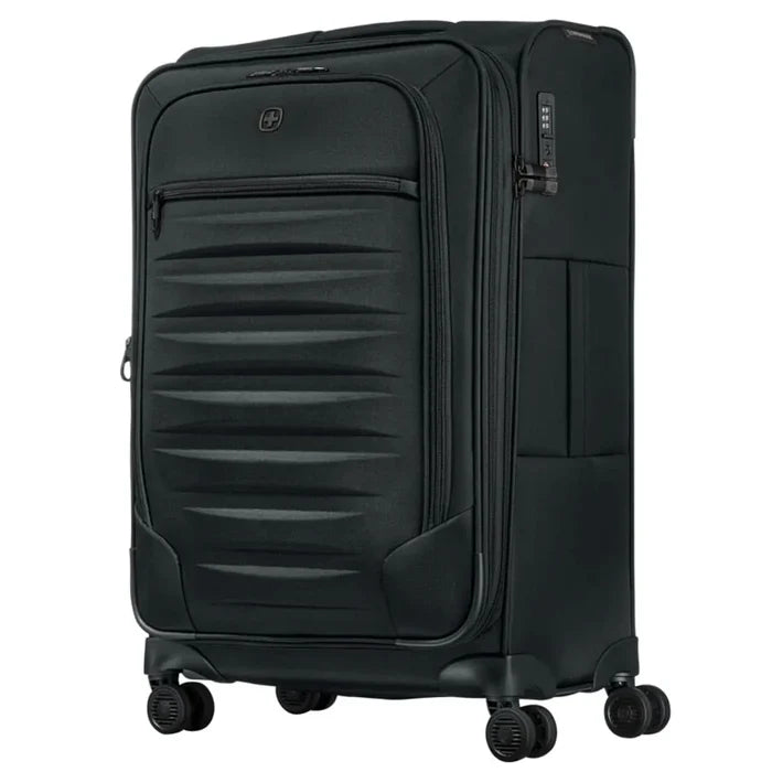 Wenger Checklite 69 cm Softside Expandable Suitcase - Black
